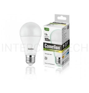 Лампа светодиодная CAMELION LED13-A60/830/E27  13Вт 220В Е27 3000К