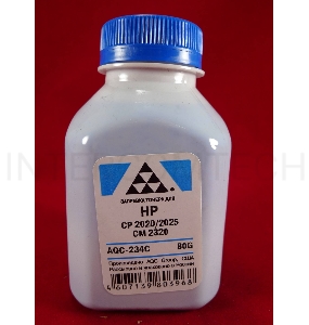 Тонер HP CP2020/2025/CM2320 Cyan, (фл.80г.) AQC фас. Россия