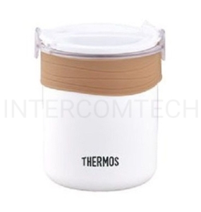 Термос Thermos JBS-360 0.36л. бежевый/белый с чехлом (135223)
