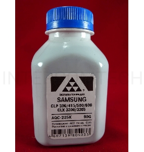 Тонер SAMSUNG CLP 300/315/320/325/360/415/500/510/600/610/660/CLX3300/3305 Black, (фл.90г.) AQC фас. Россия