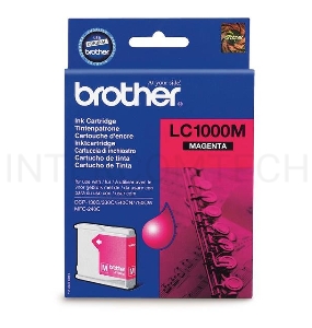 Картридж струйный Brother LC1000M пурпурный для Brother DCP-130/330