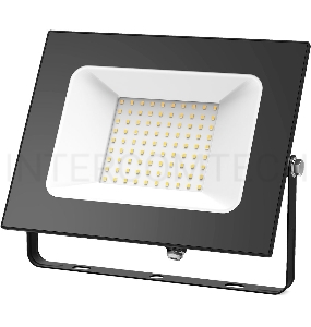 Прожектор светодиодный GAUSS 613527170  LED 70W 4450lm IP65 3000К черный 1/24