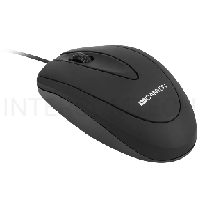 Мышь CANYON CNE-CMS1 Black {Optical 800 dpi, 3 btn}