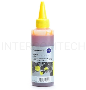 Чернила Cactus CS-I-EPT0484 желтый (100мл) Epson Stylus Photo R200/R220/R300/R320/R340