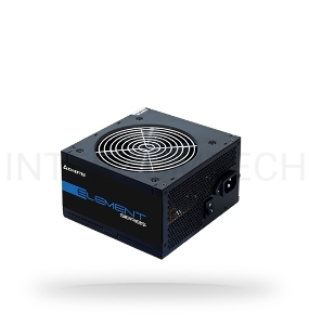 Блок питания Chieftec Element ELP-500S-Bulk (ATX 2.3, 500W, 85 PLUS, Active PFC, 120mm fan, power cord) OEM
