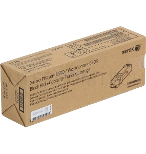 Тонер-картридж Xerox 106R01604 черный для Xerox Ph 6500/WC 6505 (3000 стр)(Channels)