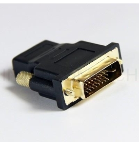 Переходник VCOM HDMI 19F to DVI-D 25M позолоченные контакты <VAD7818> 