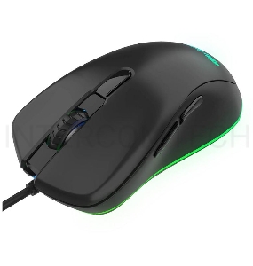 Мышь игровая HIPER COBRA (GMUS-4000) Black USB {6400 dpi, 6 кнопок, USB кабель 1.8м, черный}