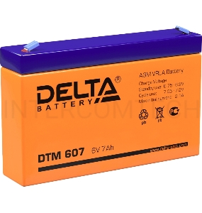 Батарея Delta DTM 607 (6V, 7Ah)