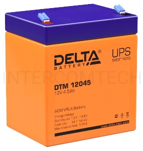 Батарея Delta DTM 12045 (12V, 4.5Ah)