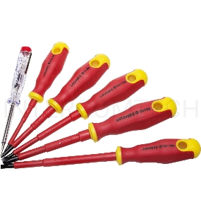 Набор STAYER PROFI ELECTRO 25145-H6_z01  диэлектрические. тестер. 100-250В. Cr-V. 6шт