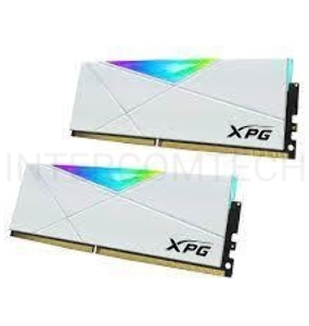 Модуль памяти 16GB ADATA DDR4 3200 DIMM XPG SPECTRIX D50 RGB White Gaming Memory AX4U32008G16A-DW50 Non-ECC, CL16, 1.35V, Heat Shield, Kit (2x8GB), RTL