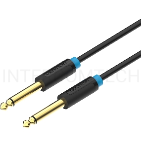 Кабель Vention аудио Jack 6,35 mm M/6.35 M - 1 м BAABF