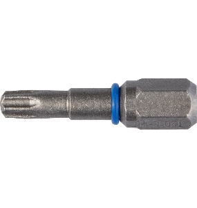 Бита ЗУБР ЭКСПЕРТ 26015-10-25-2  торсион кованая обточ.CrMo C 1/4'' T10 25мм 2шт