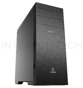 Компьютерный корпус ATX, без блока питания/ Gamemax Silent Max ATX case, black, w/o PSU, w/2xUSB3.0+2xUSB2.0, w/2x12cm top fans (GMX-WFBK), w/2x12cm front fans (GMX-WFBK), w/1x12cm rear fan (GMX