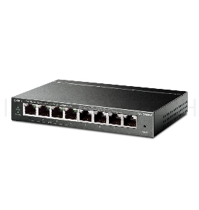 Коммутатор TP-LINK  SMB TL-SG108PE Easy Smart гигабитный 8-портовый коммутатор с 4 портами PoE