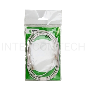 Телефонный шнур Greenconnect удлинитель для аппарата  5.0m GCR-TP6P4C-5.0m, 6P4C (джек 6p4c - jack 6p4c) белый Greenconnect Телефонный шнур удлинитель для аппарата  5.0m GCR-TP6P4C-5.0m, 6P4C (джек 6p4c - jack 6p4c) белый