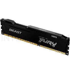 Память оперативная Kingston 8GB 1600MHz DDR3 CL10 DIMM FURY Beast Black