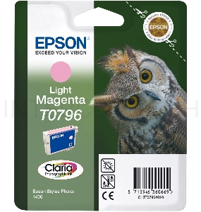 Картридж струйный Epson C13T07964010 светло-пурпурный для Epson Stylus Photo 1500W,A3