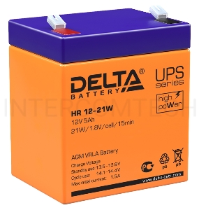 Батарея Delta HR 12-21W (12V, 5Ah)