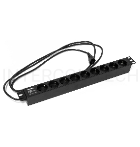Hyperline SHE19-9SH-2.5IEC Блок розеток для 19