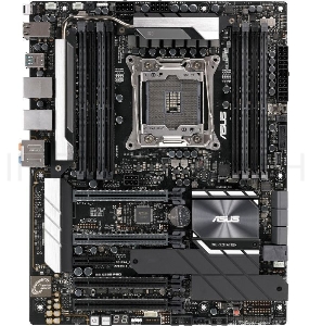 Материнская плата для рабочих станций MB ASUS WS X299 PRO Socket 2066 Core™ X-Series Processors, 8xDIMM, Max. 128GB, DDR4 Non-ECC UDIMM, 2xPCIe 3.0 x16 (x16 mode), 1xPCIe 3.0 x16 (x8 mode), 1xPCIe 3.0 x16 (x4 mode), 1xPCIe 3.0 x4 (x4 mode), Intel® I210-AT