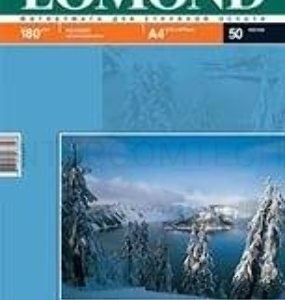 Фотобумага LOMOND Односторонняя Матовая, 180г/м2, A6 (10X15)/600л. для струйной печати (технол.уп).
