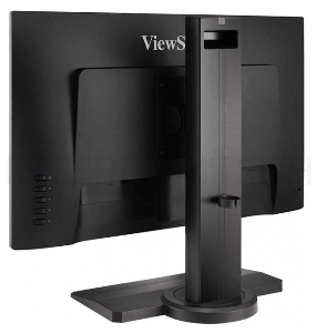 Монитор жидкокристаллический ViewSonic Монитор LCD 24'' [16:9] 1920х1080(FHD) IPS, nonGLARE, 350cd/m2, 178°/178°, 1000:1, 80M:1, 16.7M, 1ms, 2xHDMI, DP, USB-Hub, Height adj, Pivot, Tilt, Swivel, Speakers, 3Y, Black