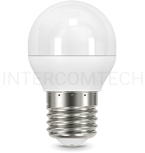 Светодиодная лампа GAUSS 105102110 LED Шар E27 9.5W 890lm 3000K 1/10/50
