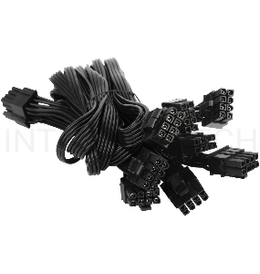 Блок питания Hiper ATX 600W HPB-600FMK2 80+ gold (24+4+4pin) APFC 120mm fan 6xSATA Cab Manag RTL