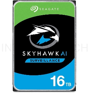 Жесткий диск SEAGATE SATA 16TB 7200RPM 6GB/S 256MB ST16000VE002