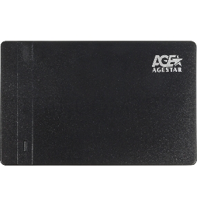 Внешний корпус для HDD AgeStar 3UB2P3 SATA III пластик черный 2.5