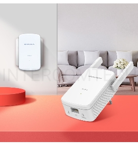 Комплект гигабитных Wi-Fi адаптеров Mercusys Powerline AV1000 Powerline kit with 300Mbps Wi-Fi, plug and play, up to 300 meters over an existing electrical circuit, the kit includes a MP510 and a MP500.