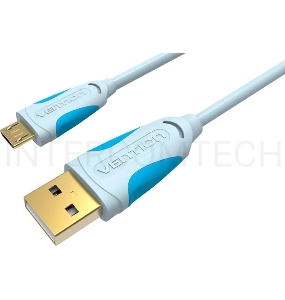 Кабель Vention USB 2.0 AM/micro B 5pin - 0,25 м VAS-A04-S025