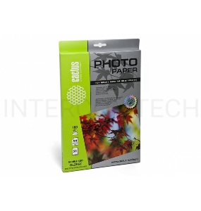 Фотобумага Cactus CS-GA418050DS A4/180г/м2/50л. глянцевая для струйной печати двусторонняя