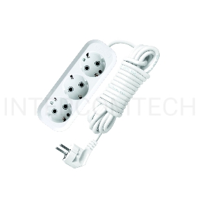 Удлинитель 3х5м с заземл. 16А IP20 Е-303 АБС-пл. ПВС 3х1 UNIVersal 9631978