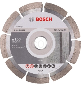  Алмазный диск BOSCH 2608602198 Stf Concrete 150-22,23