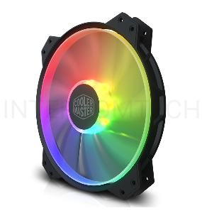 Вентилятор для корпуса 1 Ватт Cooler Master MasterFan MF200R ARGB Fan (3-Pin connector), 200mm