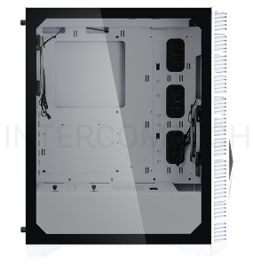 Корпус MIDITOWER ATX W/O PSU Z3 ICEBERG WHITE ZALMAN