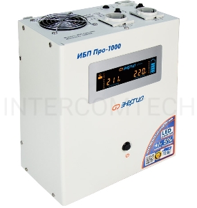 Источник бесперебойного питания ЭНЕРГИЯ Pro-1000 12V  выходное напряжение 220В ±5%