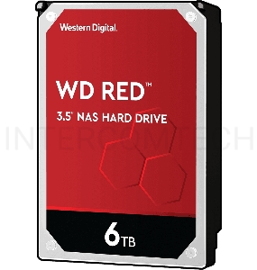 Жесткий диск Western Digital SATA-III 6Tb WD60EFAX NAS Red (5400rpm) 256Mb 3.5