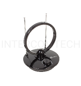 Телевизионная антенна HARPER ADVB-2969 (комнатная, активная;DVB-T2; VHF / UHF (174–230 MHz, 470-862 MHz); 25 dB; 75 ; 3 dB; 1м)