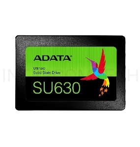 Накопитель SSD ADATA 240GB SU630SS Client SSD ASU630SS-240GQ-R SATA 6Gb/s, 520/450, IOPS 30/65K, MTBF 1.5M, 3D QLC, 50TBW, RTL