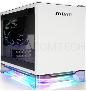 Корпус Inwin CF08A (A1PLUS) белый 650W ATX 4x120mm 2xUSB3.0 audio
