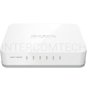 Коммутатор D-Link DGS-1005A  5 портам 10/100/1000 Base-T