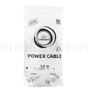 Кабель питания для UPC Gembird/Cablexpert, 1.5м, С19 - C20, 16А, черный, с заземлением(PC-189-C19)