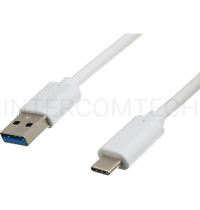 Кабель Buro BHP USB-TPC-1W USB 3.0 A(m) USB Type-C (m) 1м белый