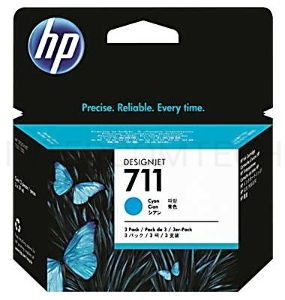 Картридж струйный HP №711 CZ130A голубой для HP DJ T120/T520 (29мл)