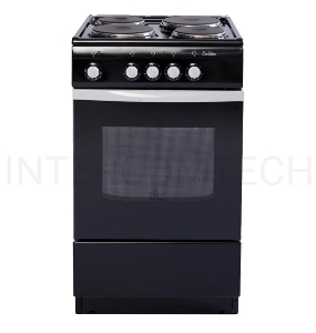 Плита Электрическая De Luxe 5004.12э черный 50x50x85