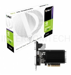 Видеокарта Palit PCI-E PA-GT710-2GD3H nVidia GeForce GT 710 2048Mb 64bit DDR3 954/1600 DVIx1/HDMIx1/CRTx1/HDCP oem low profile